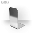 könyvtámasz-fém-rozsdamentes-acél-modern-design-dizájn-minimal-lakberendezés-kézzel-készített-handmade-barthahandmade